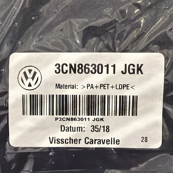 NEW 2018 2019 VW VOLKSWAGEN ATLAS OEM FLOOR CARPET MATS 3CN863011 JGK 4 PIECES - Picture 2 of 3